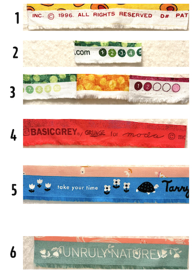 Random thoughts on&nbsp;Selvedges